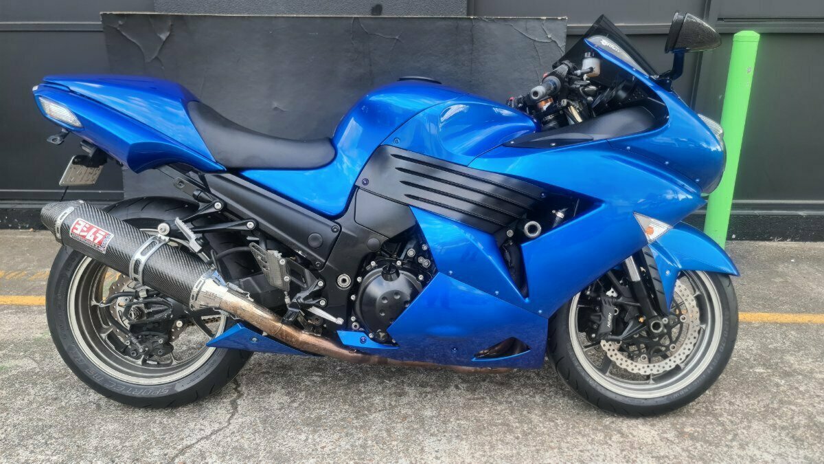 サンダー 2007 KAWASAKI NINJA ZX-14 (ZX14-R) SPORTS - JBFD5261594 - JUST BIKES