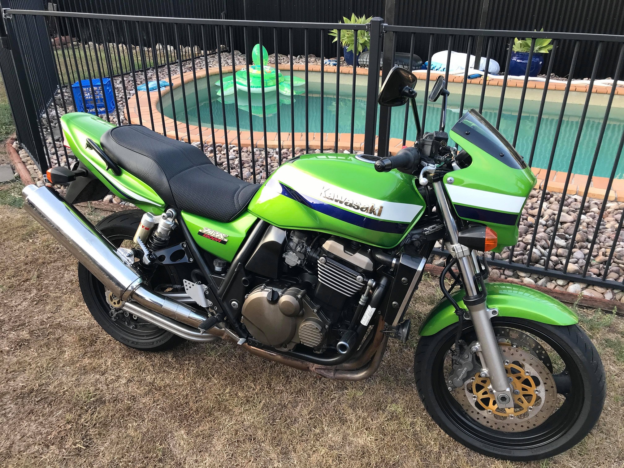2005 KAWASAKI ZRX 1200R EDDIE LAWSON REPLICA - JBW5083632 - JUST BIKES