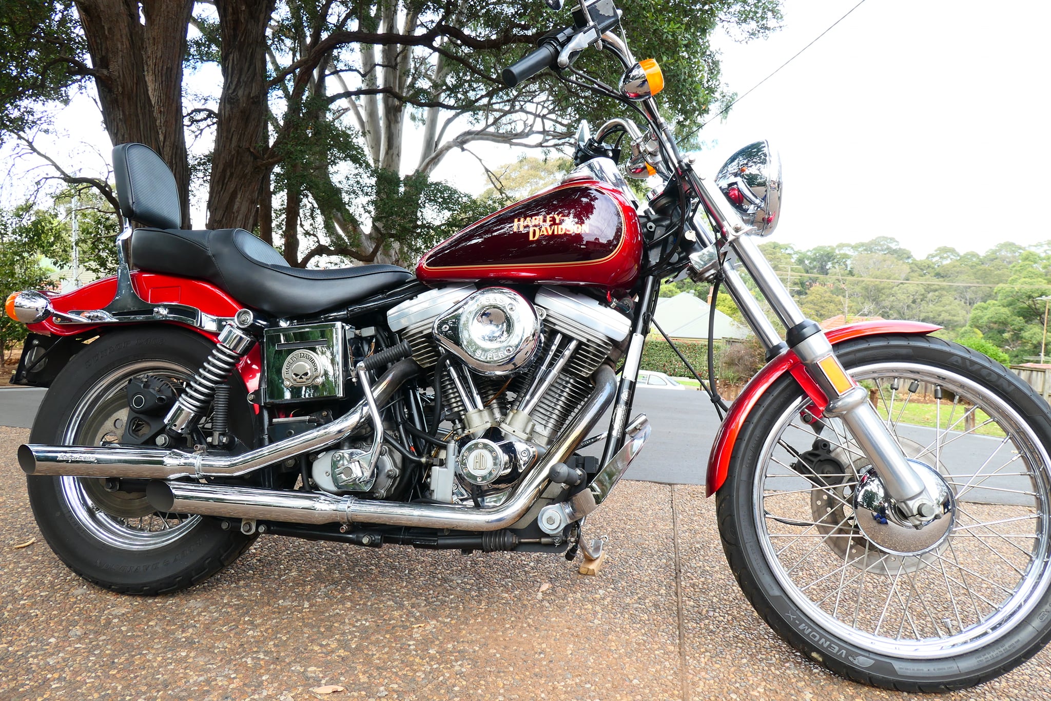 1985 HARLEY-DAVIDSON WIDE GLIDE CRUISER - JBMD5166833 - JUST BIKES