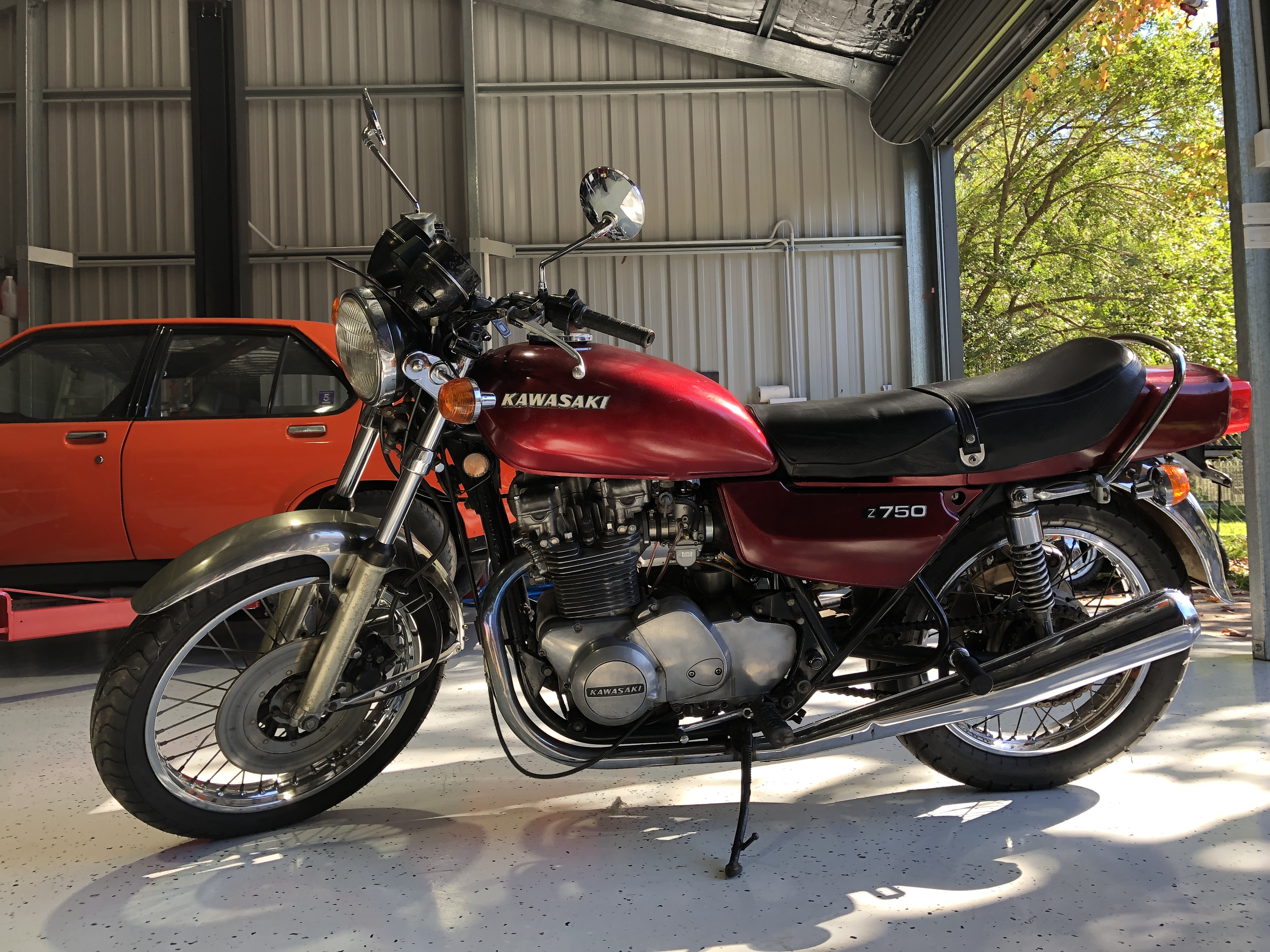 1977 KAWASAKI KZ750 ROAD - JBW5196110 - JUST BIKES