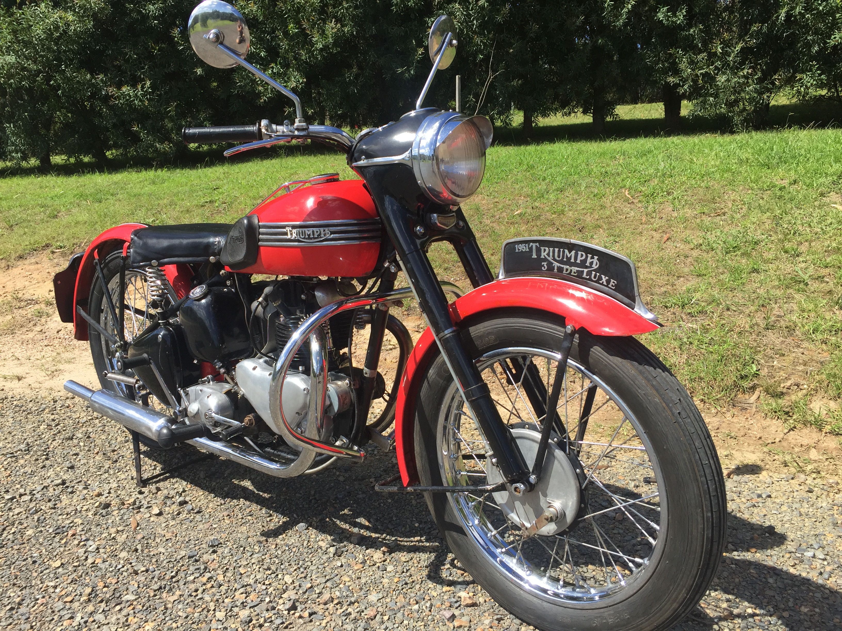 1951 TRIUMPH 3T DELUXE 350CC ROAD - JBM5194564 - JUST BIKES