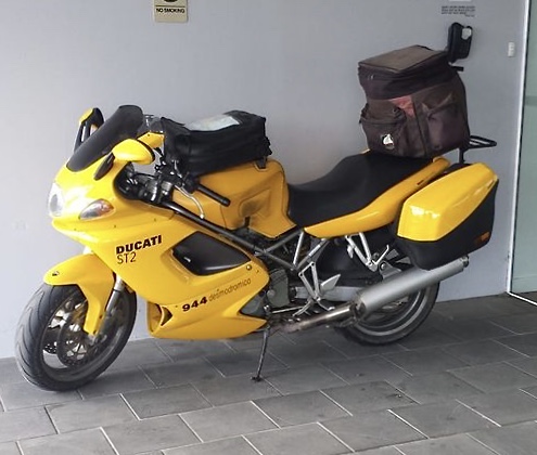 BAGSTERバグスターDUCATIドゥカティST2用 黄色 イエローOPマップ 2001 DUCATI ST2 944CC SPORTS - JBW5321182 - JUST BIKES