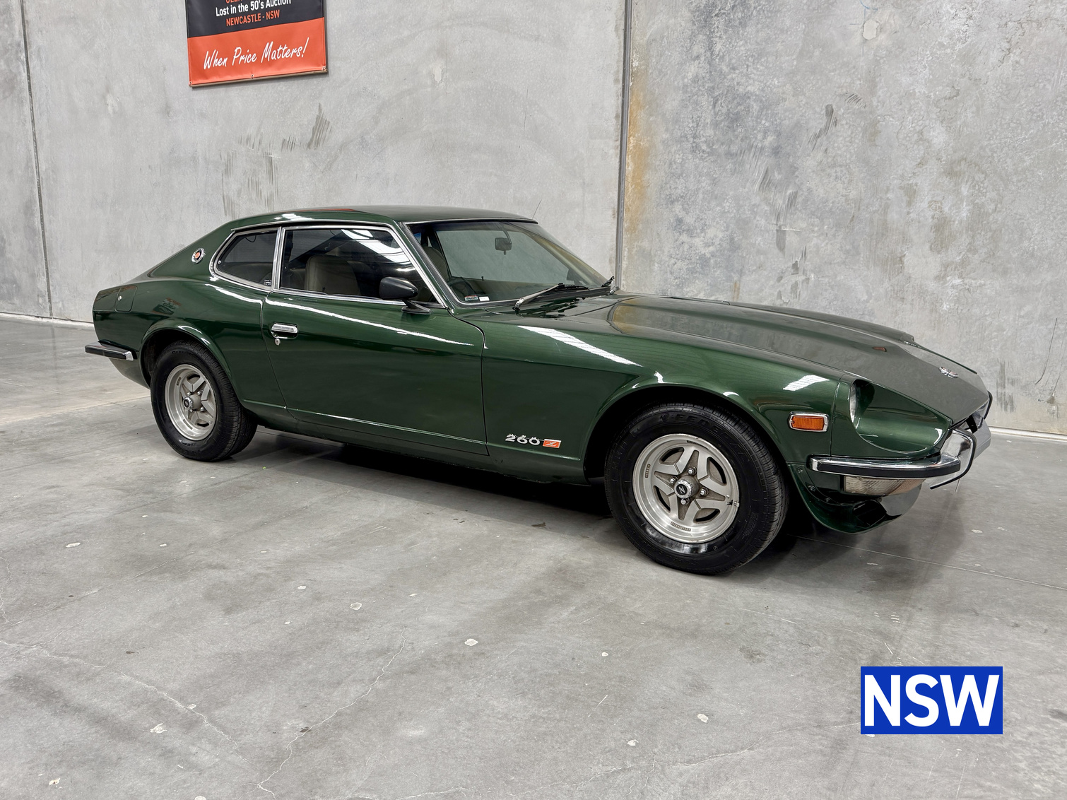 1976 DATSUN 260Z 2+2 SPORTS 5 SP MANUAL 2D COUPE - JCMD5347505