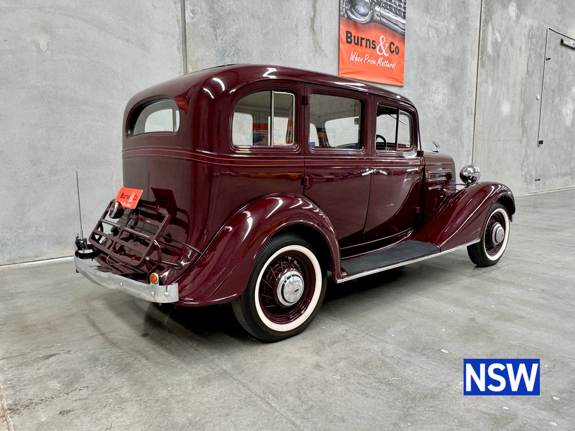 1934 CHEVROLET MASTER DELUXE 6 CYL MANUAL SEDAN - JCMD5358646