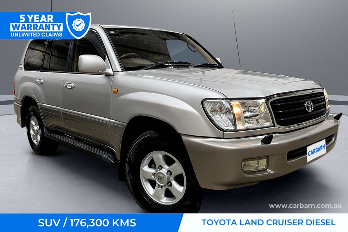 2002 TOYOTA LANDCRUISER VX HDJ101 AUTOMATIC WAGON - JAFFD5365292