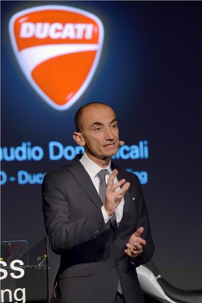 Domenicali discusses new 899 Panigale