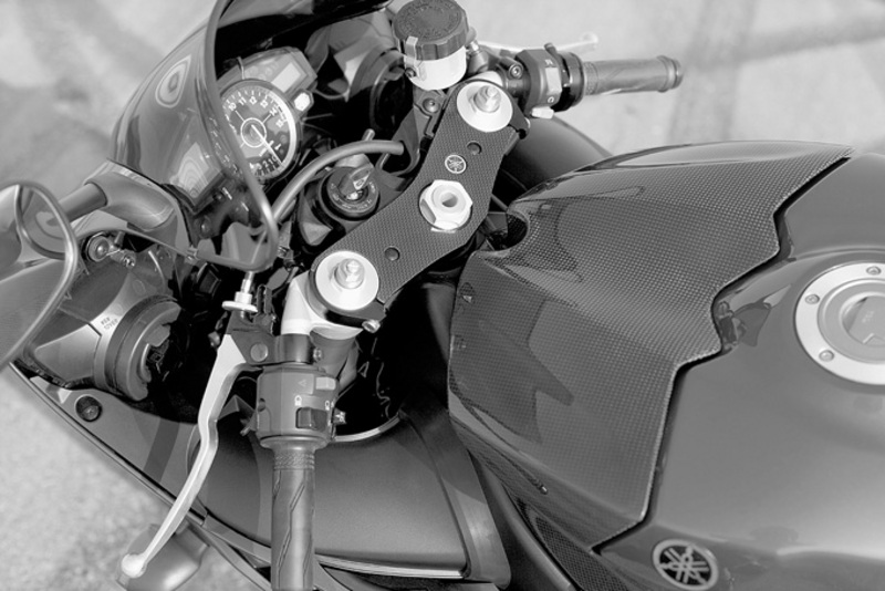 Handle Bars, speedometer