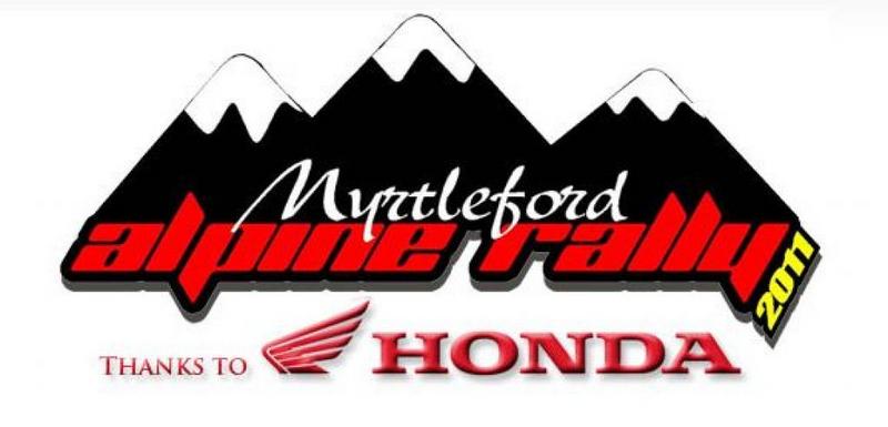 Ride in the Myrtleford Alpine Rally