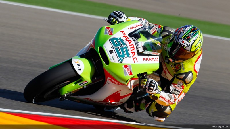 Capirossi on the track
