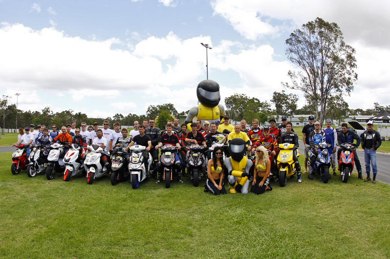 TGB Scooter and Brownie break records at Le Minz Scootherthon