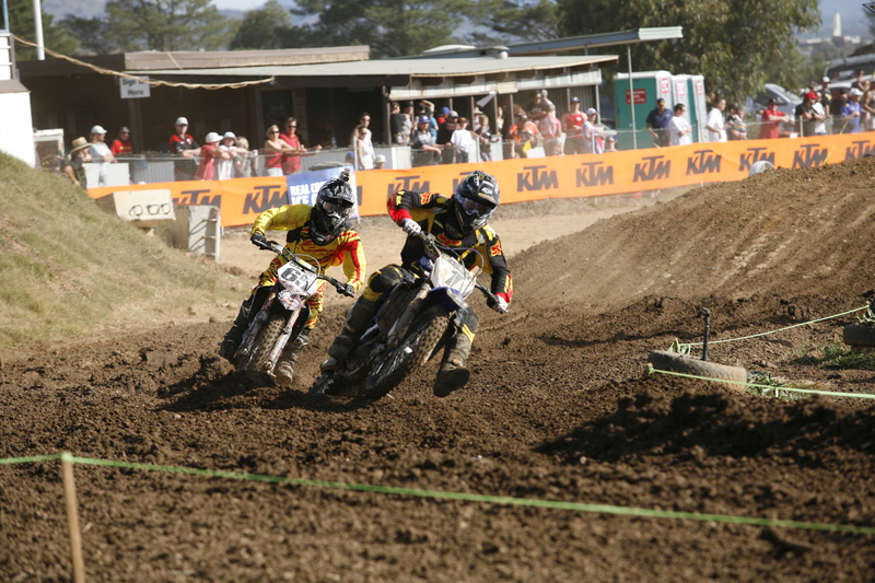 CDR/Rockstar Yamaha Round 2 racing action