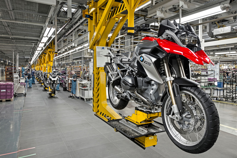 BMW R 1200GS off the production line