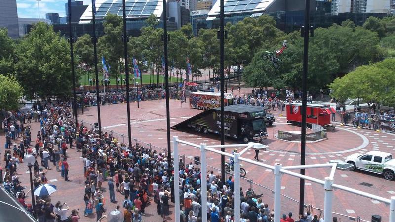 A view from the Sydney Motorcycle and Scooter Show