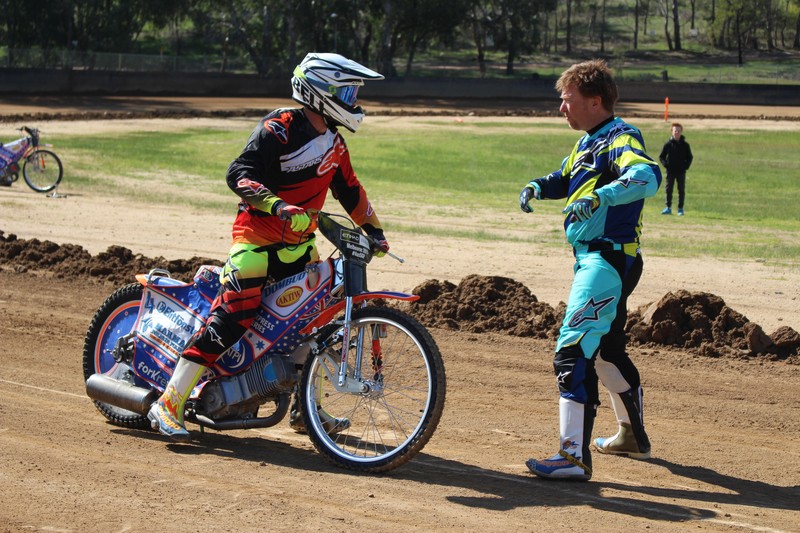 Akermanis tries speedway