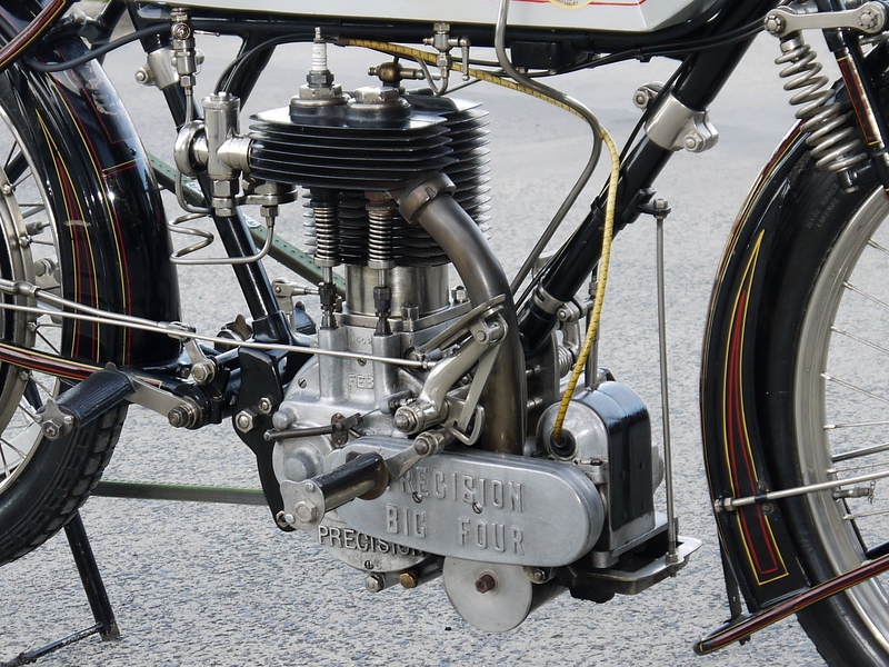 1914 Mostyn motorcycle engine