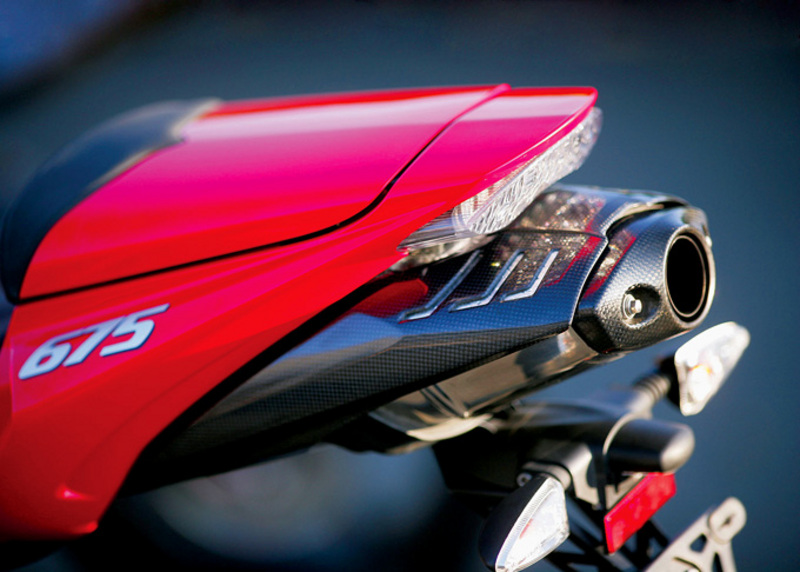 Triumph Daytona 675 exhaust