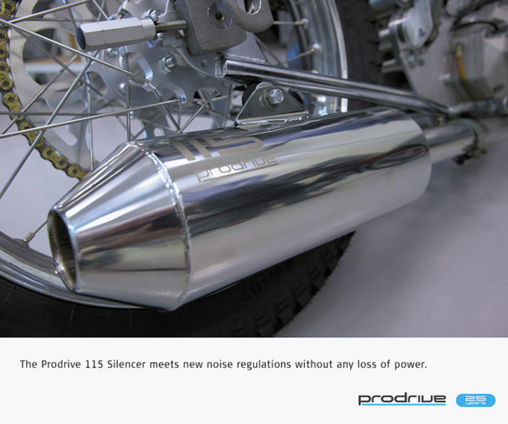 Prodrive '115' exhaust muffler