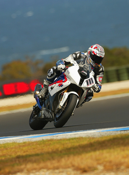 Ben Spies on the track
