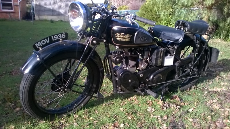 1936 VELOCETTE 250CC MOV