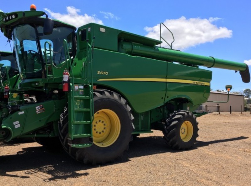 2013 JOHN DEERE S670 S670 HarvesterHeader