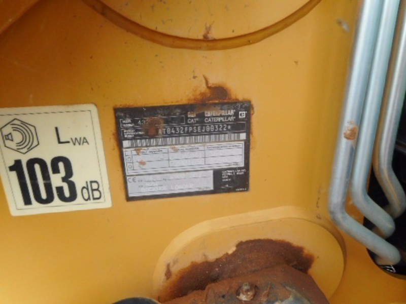 2012 CATERPILLAR 432F 432F Loader