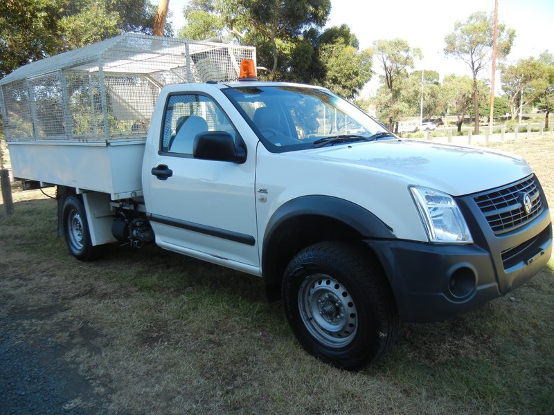 2006 HOLDEN Rodeo LX 3.6 RA SINGLE CAB 4X2 CAGE TIPPER Rodeo LX 3.6 Light Commercial