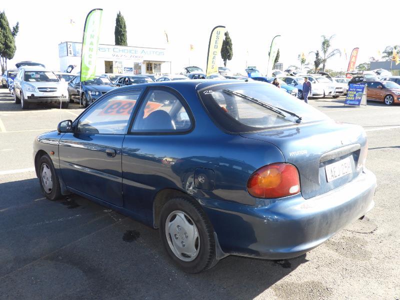 1996 HYUNDAI EXCEL X3 Sprint Hatchback 3dr Auto 4sp 1.5i