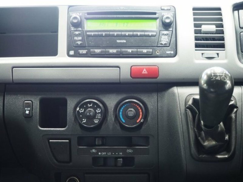 2009 TOYOTA HIACE COMMUTER KDH223R MY07 UPGRADE
