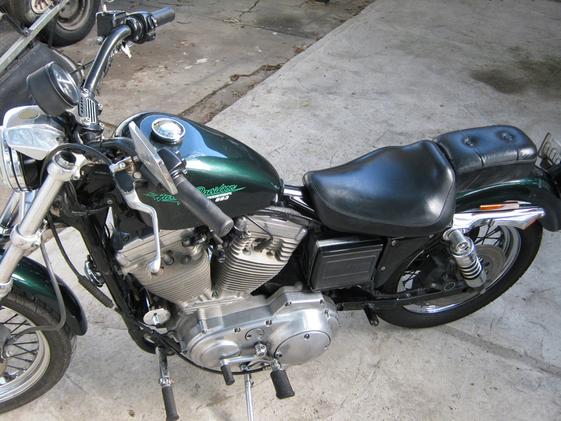 1996 HARLEY-DAVIDSON SPORTSTER XLH883 HUGGER LOW SPORTSTER