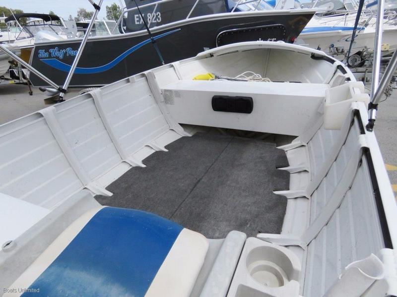 Quintrex 420 Dory Wide Body GREAT FIRST BOAT STURDY N SAFE AND EASY TO HANDLE