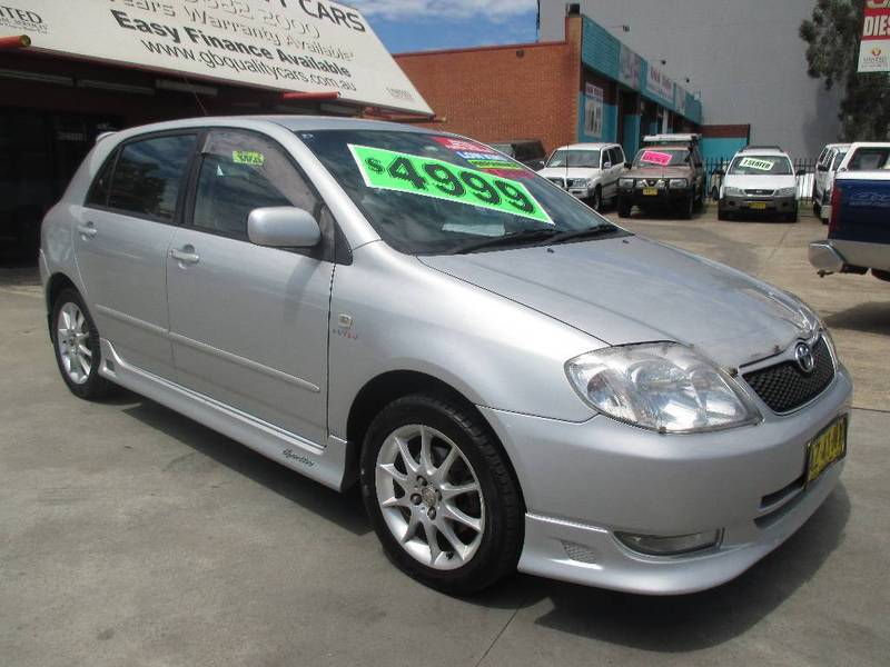 2003 TOYOTA COROLLA SPORTIVO ZZE123R