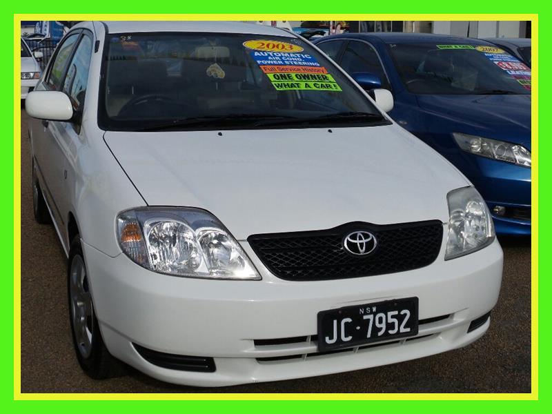 2003 TOYOTA COROLLA ASCENT ZZE122R