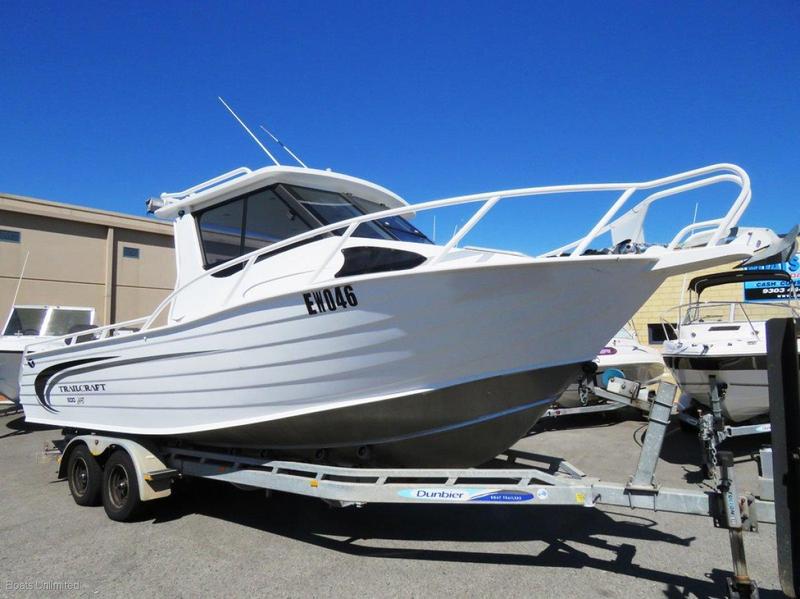 Trailcraft 8m HARDTOP TWIN MRECURY 4 STROKE, GREAT DECK SPACE