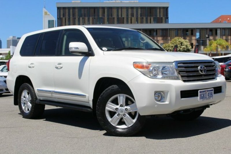 2012 TOYOTA LANDCRUISER SAHARA (4x4) VDJ200R MY12