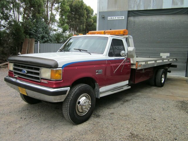 1988 FORD F450 5 SP MANUAL 2D CAB CHASSIS