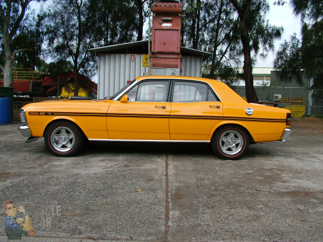 1971 FORD FALCON XY GTHO PHASE 3 4 SPEED MANUAL SEDAN