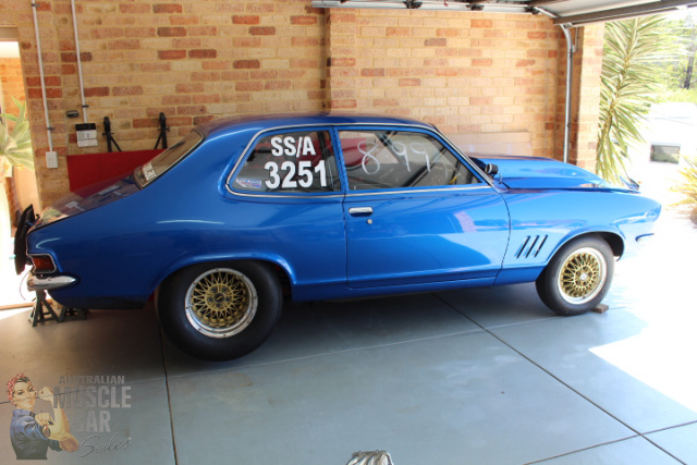 1972 HOLDEN TORANA LJ GTR DRAG CAR 4 SPD MANUAL COUPE