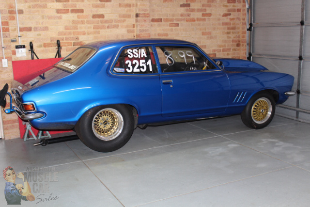 1972 HOLDEN TORANA LJ GTR DRAG CAR 4 SPD MANUAL COUPE