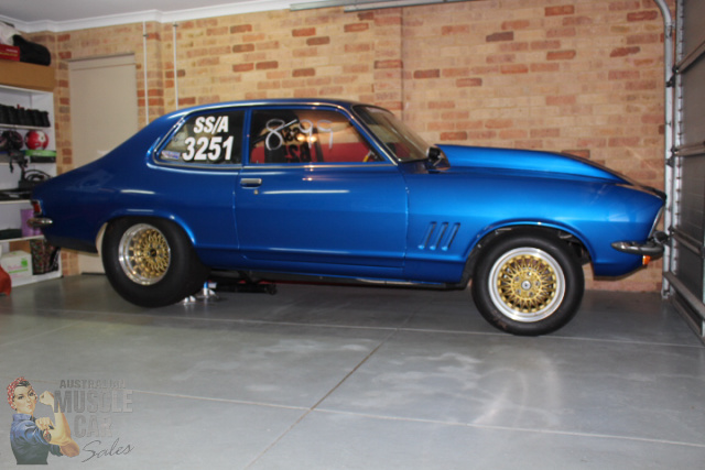 1972 HOLDEN TORANA LJ GTR DRAG CAR 4 SPD MANUAL COUPE