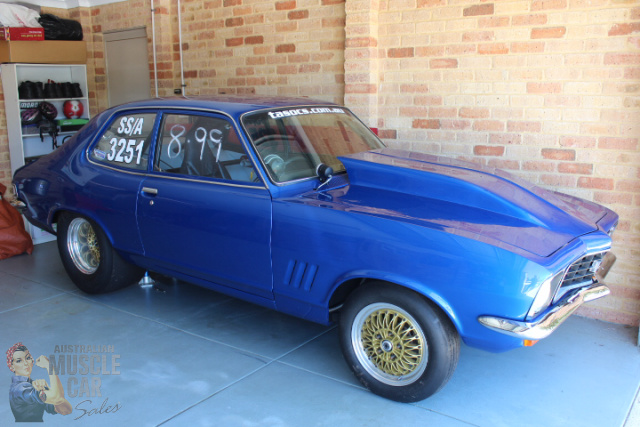 1972 HOLDEN TORANA LJ GTR DRAG CAR 4 SPD MANUAL COUPE