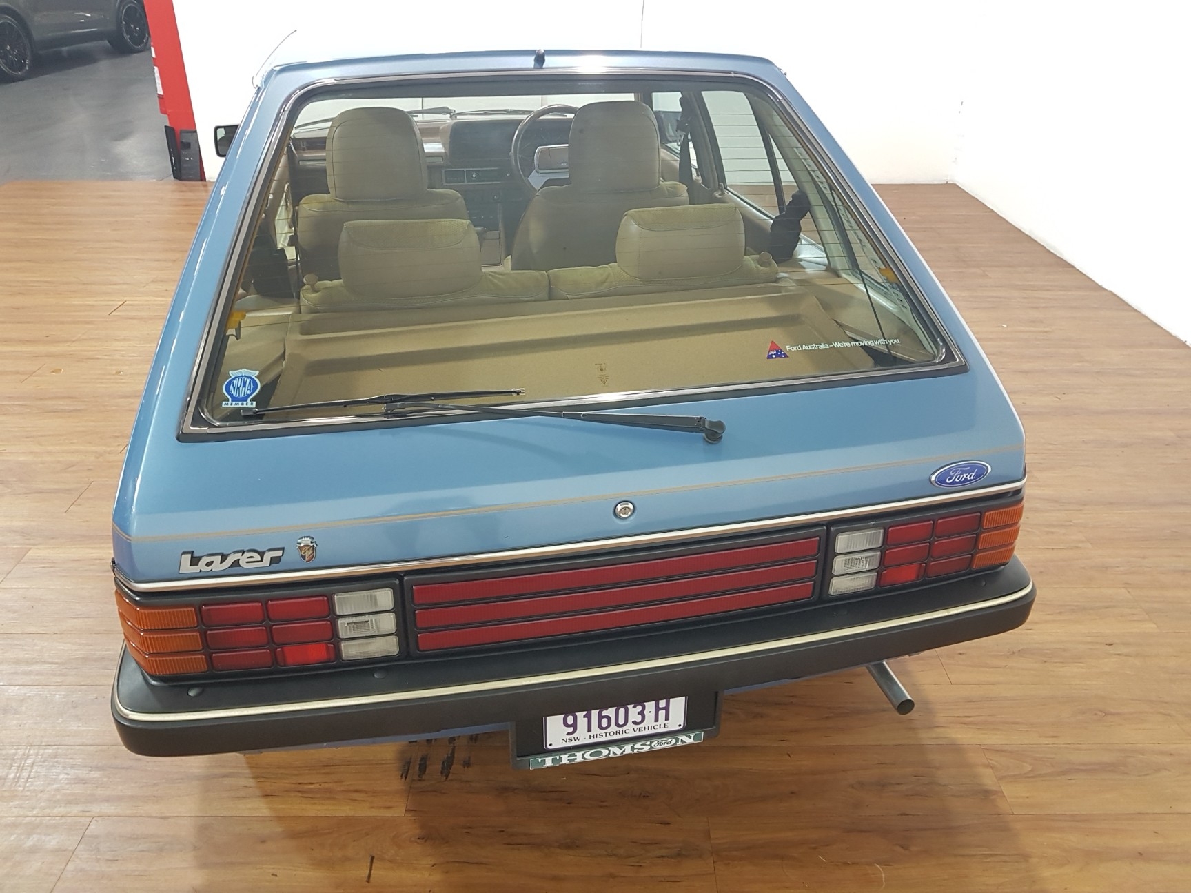 1983 FORD LASER KB GHIA 3 SPEED AUTO HATCHBACK