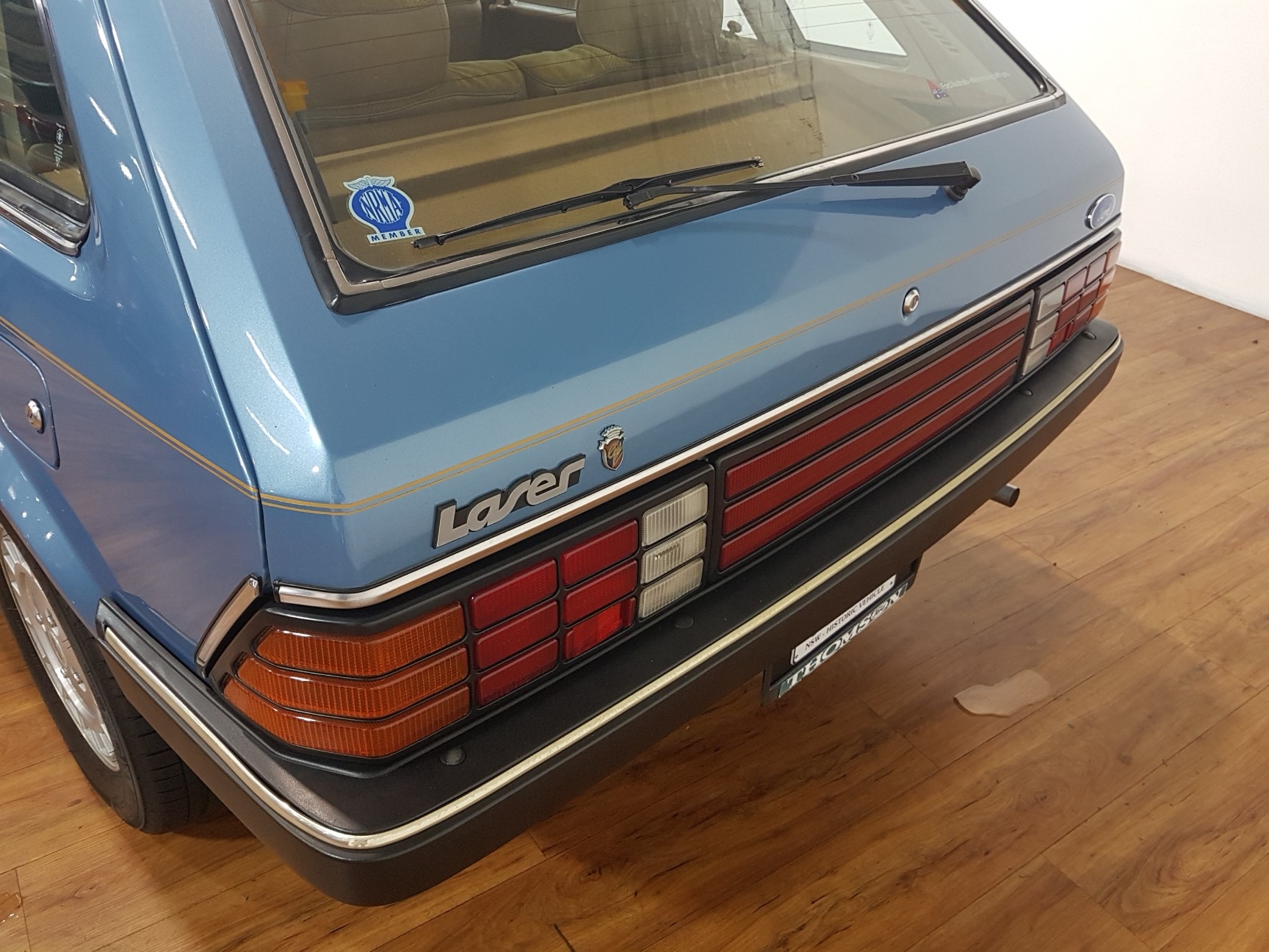 1983 FORD LASER KB GHIA 3 SPEED AUTO HATCHBACK