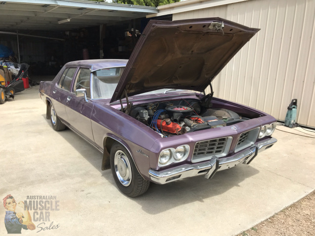 1972 HOLDEN STATESMAN CUSTOM HQ 3 SPEED MANUAL SEDAN