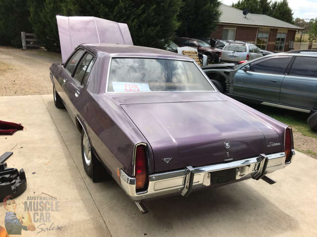 1972 HOLDEN STATESMAN CUSTOM HQ 3 SPEED MANUAL SEDAN