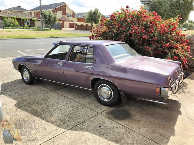 1972 HOLDEN STATESMAN CUSTOM HQ 3 SPEED MANUAL SEDAN
