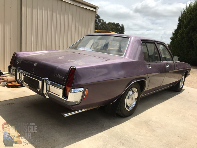 1972 HOLDEN STATESMAN CUSTOM HQ 3 SPEED MANUAL SEDAN