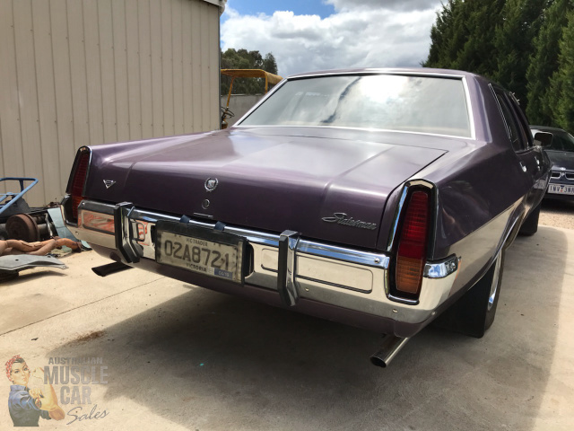 1972 HOLDEN STATESMAN CUSTOM HQ 3 SPEED MANUAL SEDAN