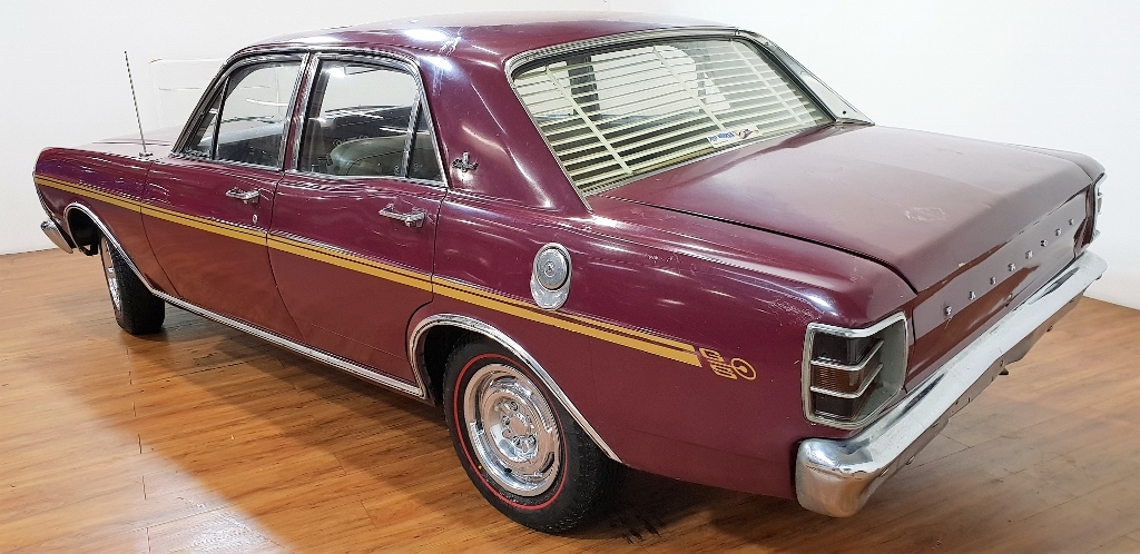 1970 FORD FAIRMONT XW GS 4 SPEED MANUAL SEDAN