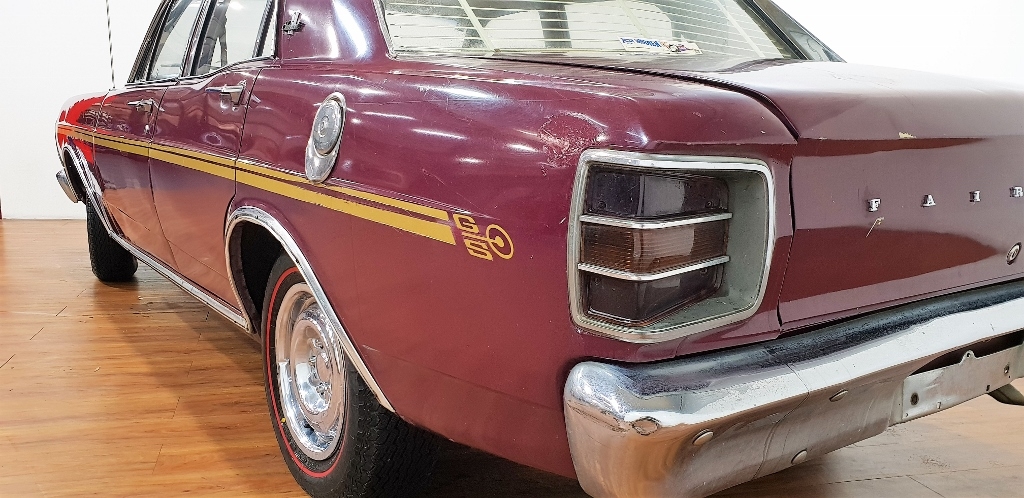 1970 FORD FAIRMONT XW GS 4 SPEED MANUAL SEDAN