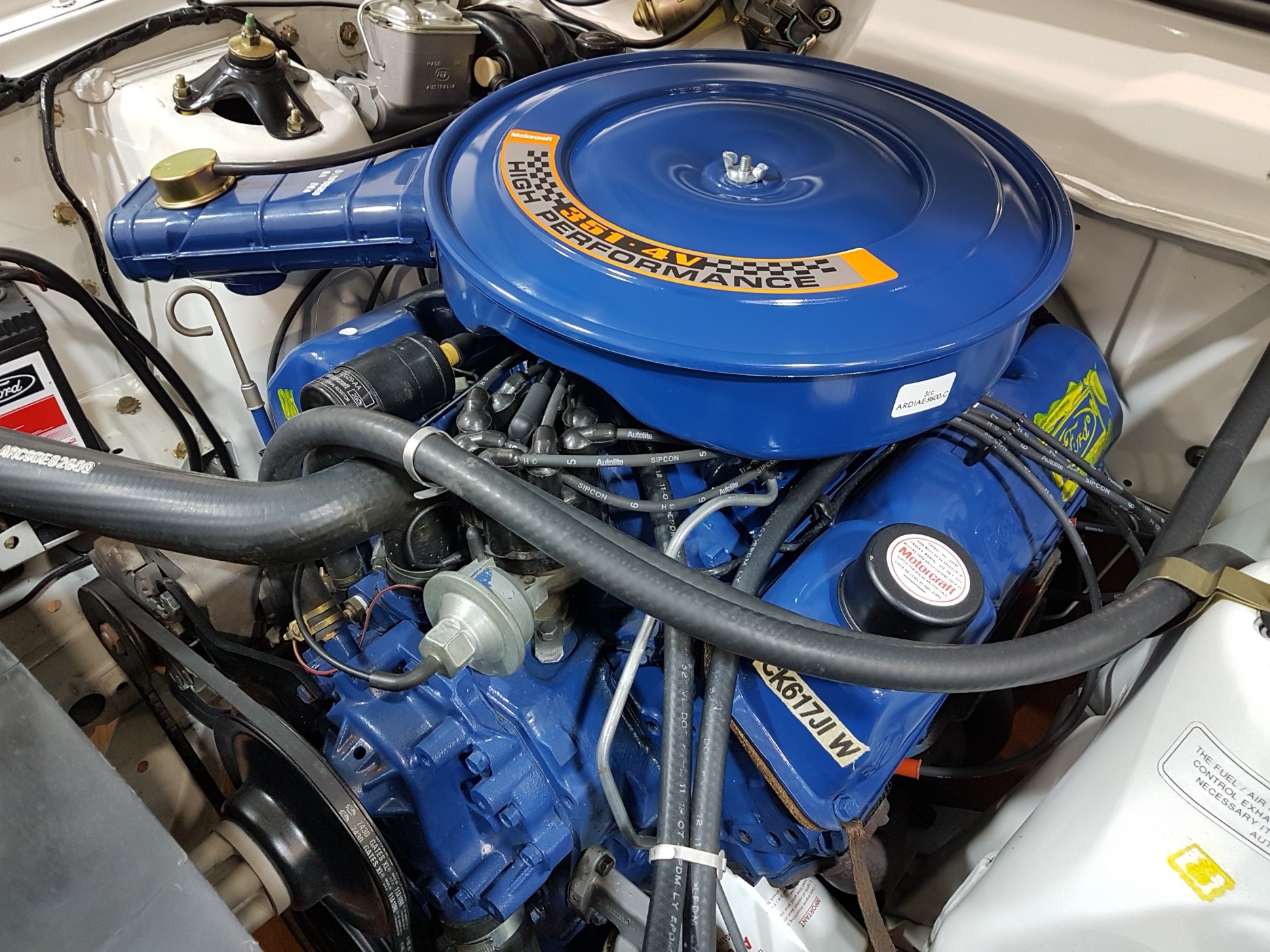 1973 FORD FALCON XA GT RPO 083 4 SPEED MANUAL SEDAN